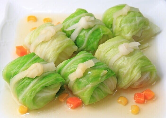 เมนูสุกี้โรลหมูสับ