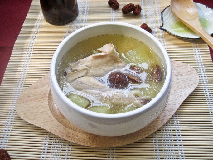 เมนูต้มฟักไก่